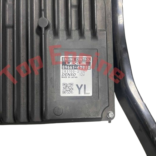 Lexus RX 350 Engine Control Module ECU 89661-4D280 Denso 283100-3130 OEM | UAE